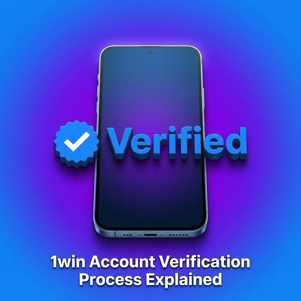 1win account verification process showing identity document upload steps for Indian players to enable withdrawals